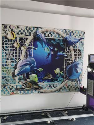 彩绘电视背景墙与地坪工程产品推荐 打造个性化家居空间