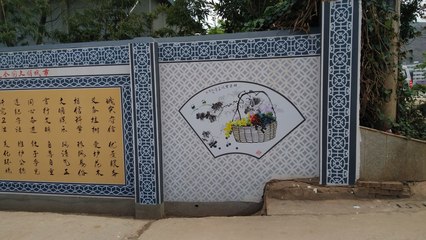 彩绘春城 锦泰墙体彩绘助力昆明创建文明城市